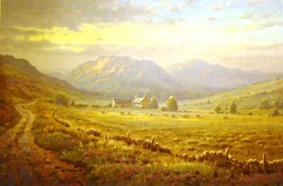 Highland Pastures by James Preston - Limited Edition on Paper
